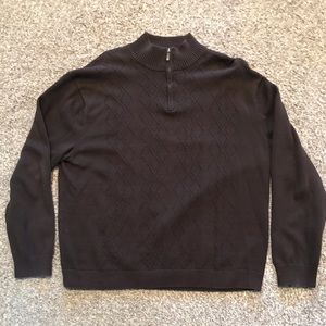 Perry Ellis 1/4 zipper Sweater